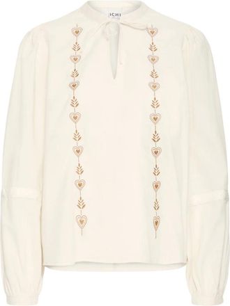 Ichi Camicetta - - Blouses & Shirts - Donna - Beige - S