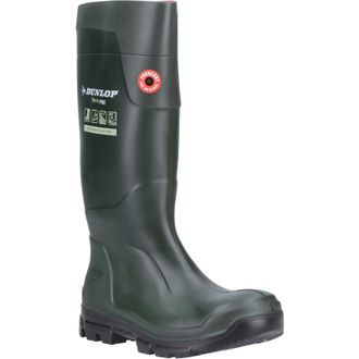Dunlop Unisex Adult Terra Pro Wellington Boots (Green) - Size UK 10.5