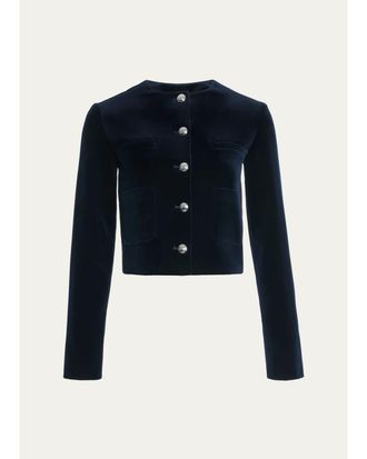 Altuzarra Bernadette Velvet Jacket