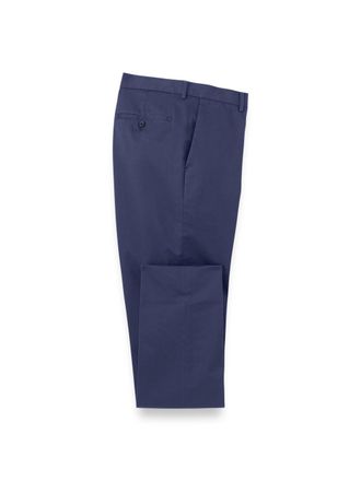 Paul Fredrick Non-iron Cotton Stretch Twill Pants