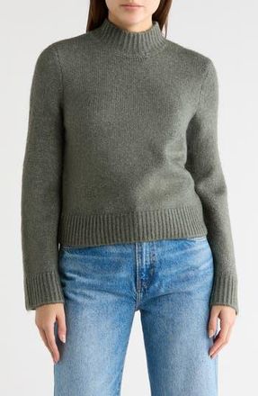 French Connection Suzie Funnel Neck Sweater in Green Smoke at Nordstrom Rack, Size X-Large