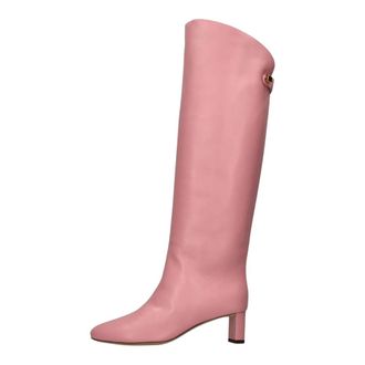 Maisons Skorpios Adry Boot - Dames - Laarzen met Hak - Roze - 35 1/2 EU - Leer - Schoenen