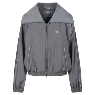 Balenciaga Dames, Jassen, Grijs, Maat: M Katoen