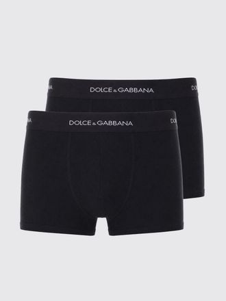 Dolce & Gabbana Set di due parigamba in cotone stretch con logo
