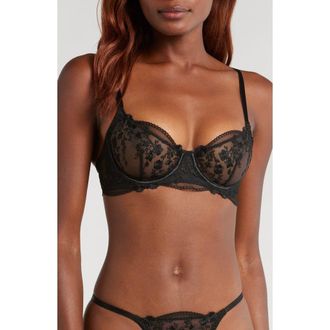 Kat The Label Sofia Underwire Bra in Black at Nordstrom, Size X-Large