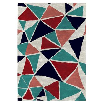 Nafnaf Alfombra decorativa de fibras naturales multicolor 160x230 cm