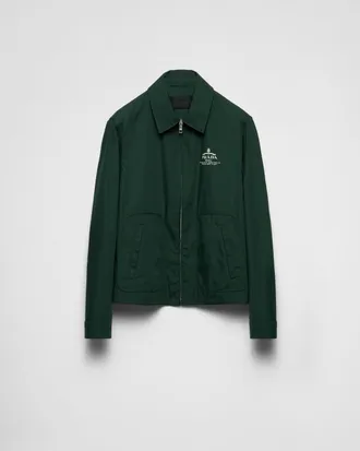 Prada Cotton blend blouson jacket