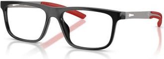 Ferrari 57mm Rectangle optical glasses in Black at Nordstrom