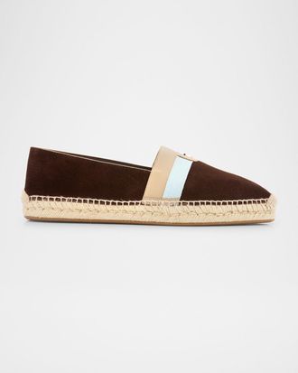 Christian Louboutin Men & apos;s Alfarica Nubuck Leather Espadrilles