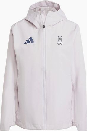 adidas Womens Noc Pl Jacketw - White - Size: 10
