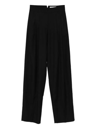 Frankie Shop Gelso pleated trousers - Zwart