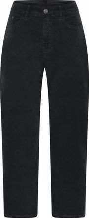C.Ro Suzanne Corduroy Bukser - Dames - Straight fit broeken - Grijs - L - Katoen - Broeken