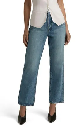 Favorite Daughter The Otto High Waist Ankle Boyfriend Jeans in Margate at Nordstrom, Size 34