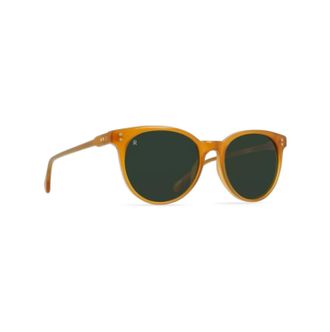 Raen Optics Womens Norie Cat-Eye Sunglasses In Honey / Bottle Green
