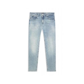 HUGO BOSS Hugo, Slim-fit Jeans, male, Blue, Size: W36 Slim-fit Jeans