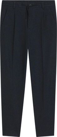 HUGO BOSS Broeken, Heren, Blauw, XL, Kostuumbroek