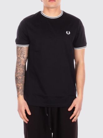 Fred Perry T-shirt in cotone con logo