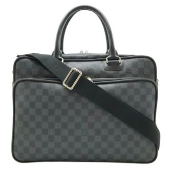 Louis Vuitton Borsa Pre-owned Vintage in Tela - - Pre-owned - Uomo - Grigio - ONE SIZE