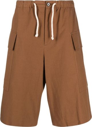 Jil Sander cargo cotton shorts - men - Cotton - 44 - Brown