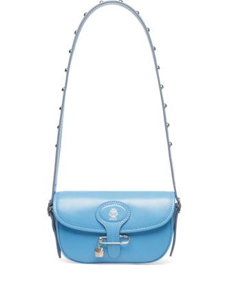 Bally Beckett shoulder bag - women - Buffalo Leather - One Size - Blue