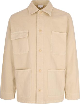 A.P.C. Denim Button-Front Jacket
