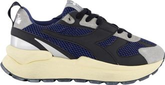 Diadora Mercury Elite Urban Sneakers - Dames - Sneakers - Zwart - 38 EU - Leer - Schoenen