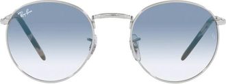 Ray-Ban Nieuwe Ronde Gepolariseerde Zonnebril - Dames - Zonnebrillen - Grijs - 50 MM - Accessoires