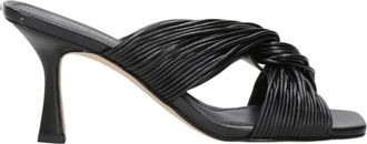 Michael Kors Heeled Mules, female, Black, 5 1/2 UK, Alessia Mule Sandal