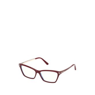 Tom Ford Optical Frame - female - Tom Ford - Glasses - Red - 56 MM - Accessories