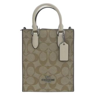 Coach Bolso Tote Pre-owned - Pre-owned - Mujer - Beige - ONE SIZE