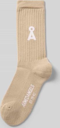 Armedangels Armedangels Socken aus Baumwoll-Mix Modell SAAMUS BOLD in Beige, Gr&ouml;&szlig;e 35-38