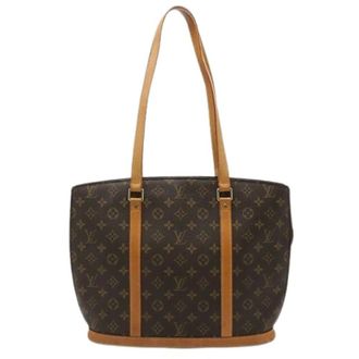 Louis Vuitton Pre-owned Tote Bags, female, Brown, Size: ONE SIZE Pre-owned Babylon Monogram shoulder tote bag