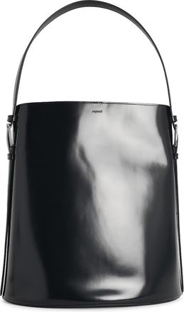 Coperni Erconomic Tote Black Leather Bag