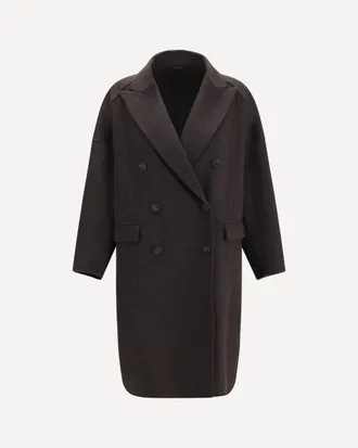 Brunello Cucinelli Cashmere Coat Female 42