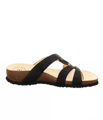 Think Royln Womens Julia Thong Sandal In Black