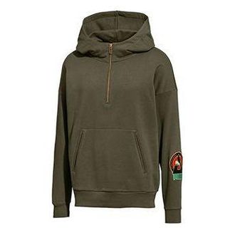 Puma x HAN Crossover Half Zipper Olive Green 576889-77