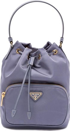 Prada Prada Duet Re-Nylon Bucket Bag