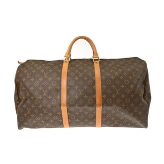 Louis Vuitton Pre-owned Weekend Bags, female, Brown, Size: ONE SIZE Pre-owned Keepall Duffle Bag