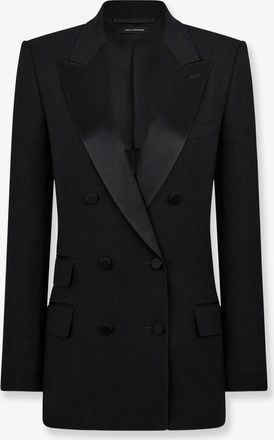 Tom Ford Blazer Smoking in lana - TOM FORD - gender_Woman