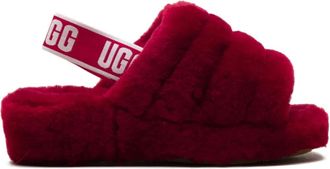 UGG Fluff Yeah Red slippers