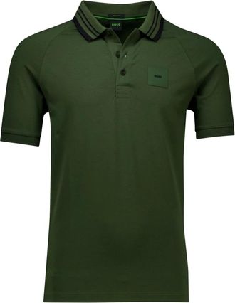 HUGO BOSS Heren, Tops, Groen, Maat: M