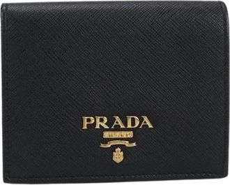 Prada Pre-owned Wallets, female, Black, Size: ONE SIZE Pre-owned Vintage Wallet