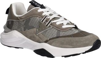 Guess Schoenen > Sneakers - Heren - Sneakers - Grijs - 42 EU - Leer - Schoenen