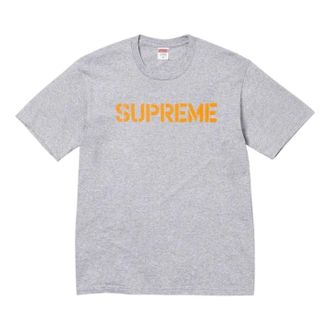 SUPREME SS26 Hard T-Shirt Heather Grey SUP-SS26-164-GRY
