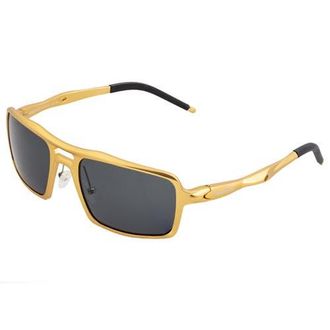 Breed Orpheus Aluminum Polarized Sunglasses in Gold/black at Nordstrom