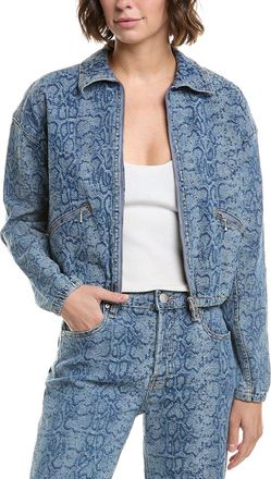 Hudson Hudson Jeans Cropped Zip-Up Jacket