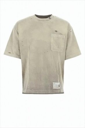 Miharayasuhiro Boxy-Fit Short-Sleeved T-Shirt With Distressing Details