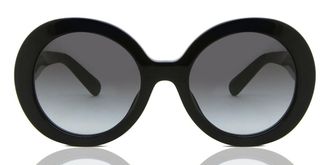 Miu Miu MU11YS 1AB5D1 Womens Sunglasses Black Size 55