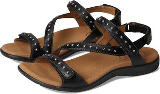 Taos Footwear Dazzle Womens Sandals Black : 9 M, Leather