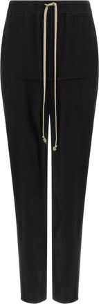 Rick Owens Short Skirts - Dames - Straight fit broeken - Zwart - XS - Broeken